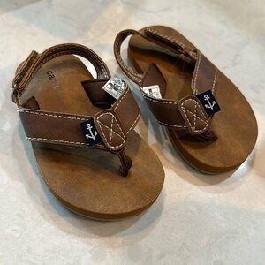 Carters Sandals Flip Flops Toddler Size 6